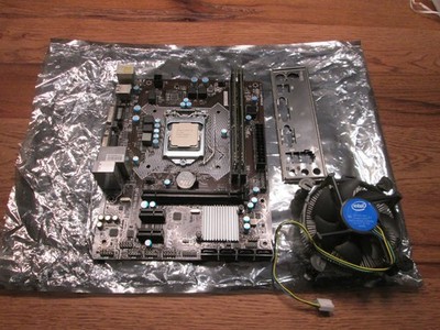 MSI Mainboard Bundle H110M PRO-VD Plus + Intel Core i5 7400 CPU + 16GB DDR4  RAM