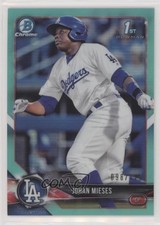 2018 Bowman Chrome Prospects Aqua Refractor 98/125 Johan Mieses #BCP19 0b3