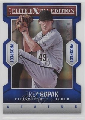 2014 Elite Extra Edition Prospects Status Blue Die-Cut 78/100 Trey Supak #94 0c6