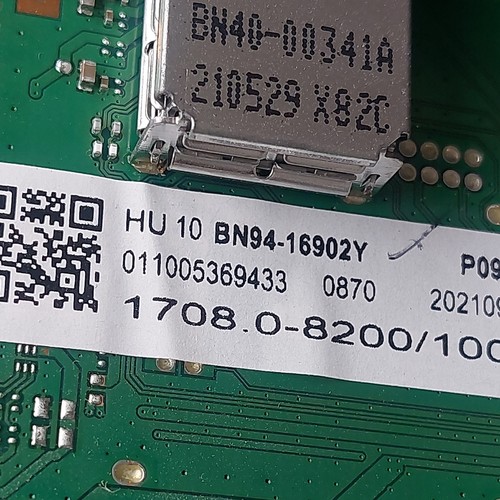 58 INCHES SAMSUNG UE58AU7100K TV MAIN BOARD BN41-02852A BN94-16902Y - Picture 5 of 11