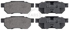 A.B.S. Bremsbeläge Satz Hinten für HONDA CRX II (ED, EE) 36619