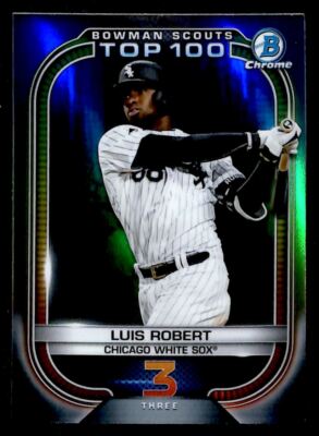 2021 Bowman Scout s Top 100 Luis Robert Chicago White Sox #BTP-3