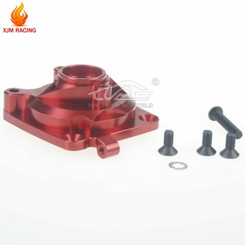Kit copri alloggiamento in lega rosso frizione adatto a motore HPI BAJA RV King 5B 5T 5SC - Foto 5 di 5