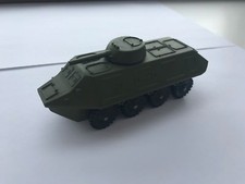 Vintage Soviet Army Military Tank-Amphibian WW2 Metal Tank Toy