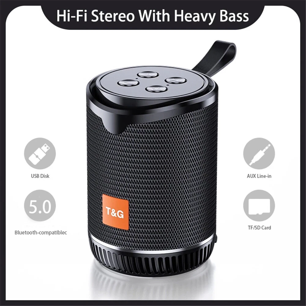 JBL Mini Altavoz Inalámbrico Bluetooth HIFI Sonido Estéreo Portátil  Subwoofer Pequeño Audio