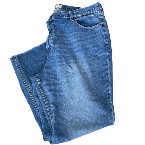 Ankle Straight Ultra High Rise Jeans 35 