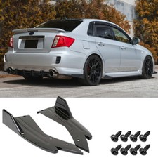 For Subaru Impreza Wrxsti Rs Rear Spats Bumper Spoiler Diffuser Splitter Canard