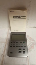 Vintage SONY RM-AV2100 LCD Universal Integrated Remote Commander NO BATTERIES 