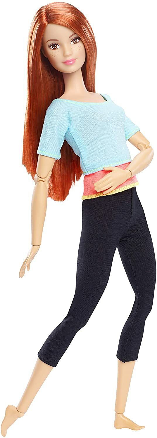 barbie made to move red hair