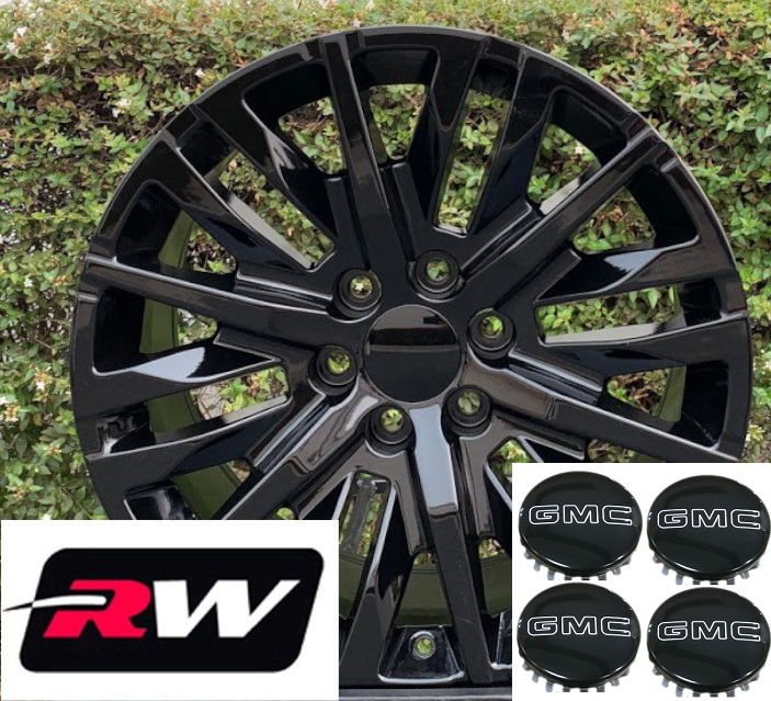 26 inch gloss black 2021 GMC Sierra 1500 Yukon Denali OE replica