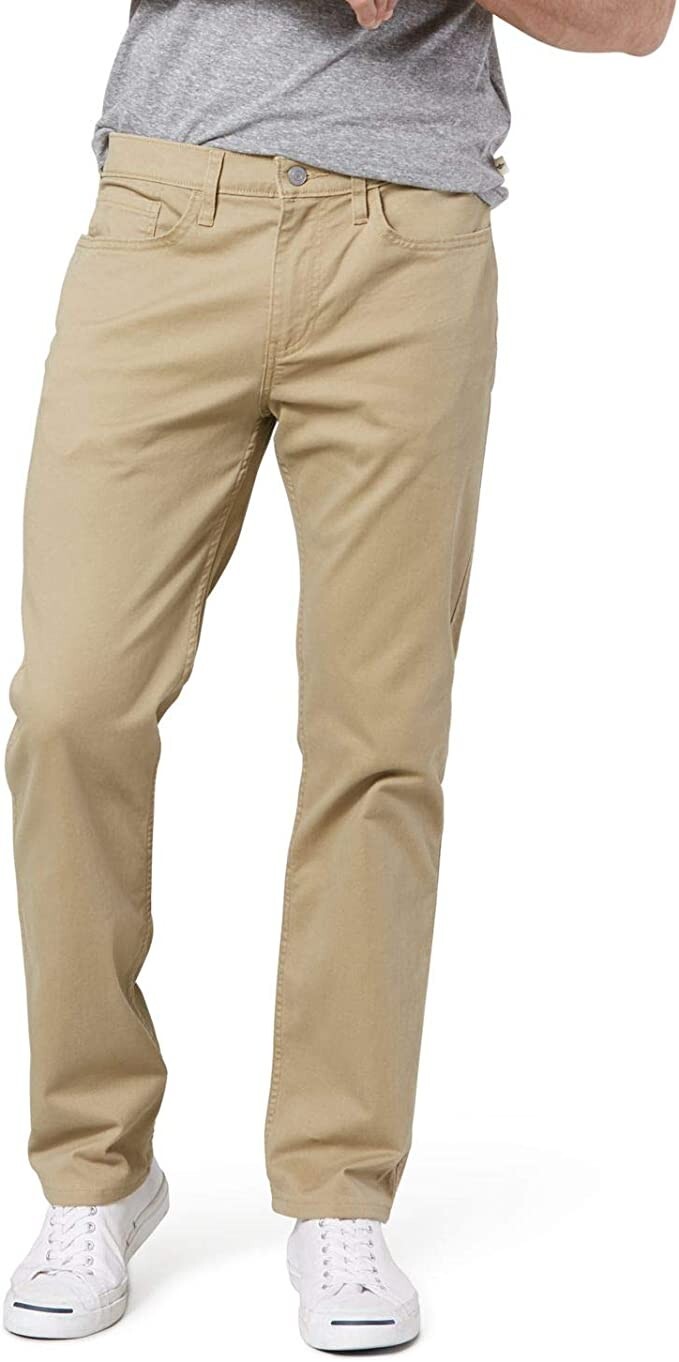 Dockers Men's Straight Fit Jean Cut All Seasons Tech Pants Mens US Size