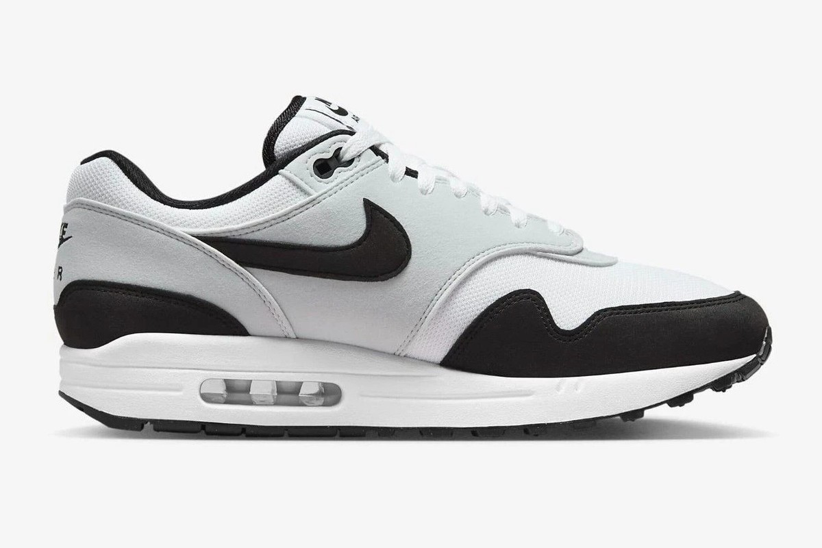 Buy Size 9 - Nike Air Max 1 White Black online | eBay