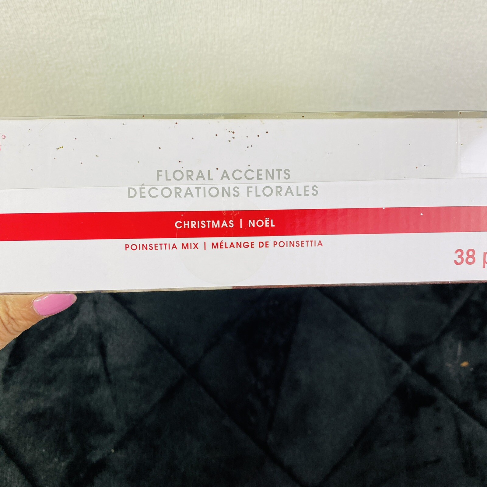 Ashland Christmas Floral Accents Gold Poinsettia Mix (Table Decorating