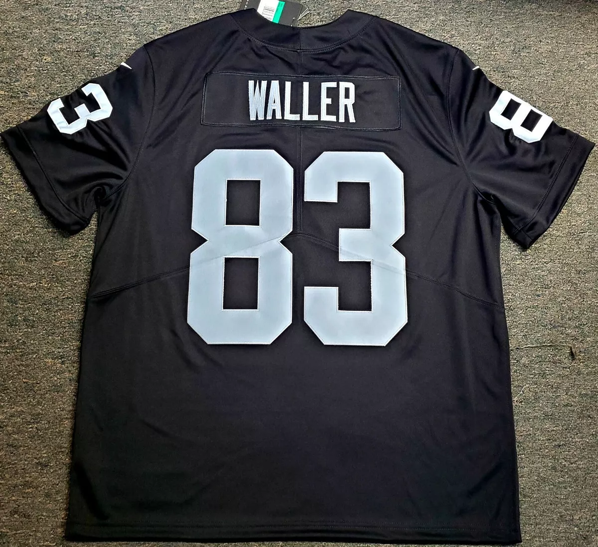 LAS VEGAS RAIDERS DARREN WALLER #83 NIKE STITCHED JERSEY MENS NWT NATION  OAKLAND