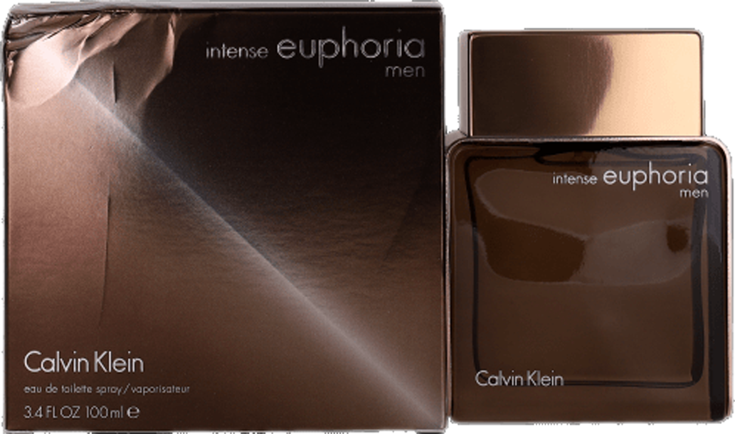 Intense Euphoria By Calvin Klein For Men EDT Cologne Spray 3.4oz