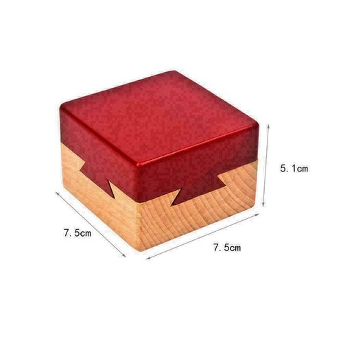 Secret Puzzle Box Brain Teaser Games Wooden Gift Hidden λο ηψ ▲◇ Favo кι )/ E4F7 - Picture 10 of 10