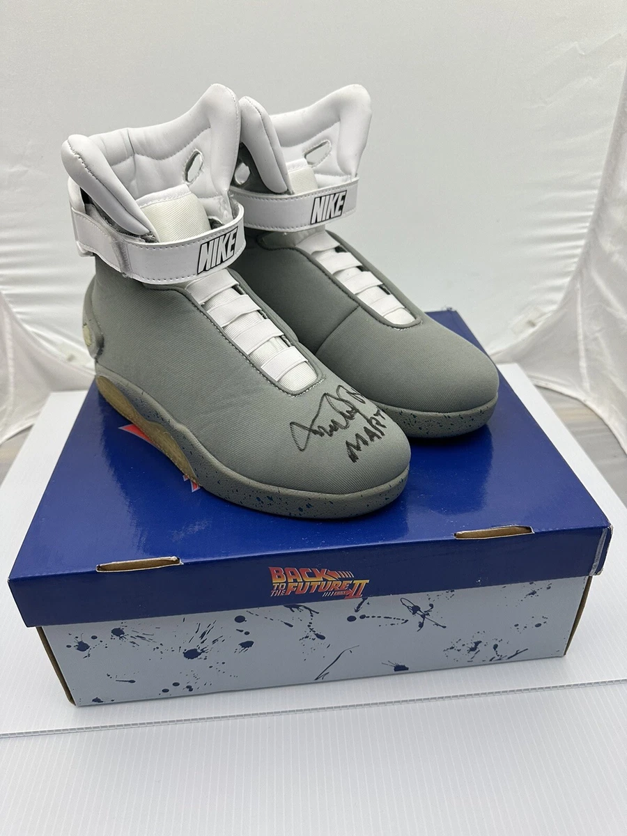 MICHAEL J. FOX BACK TO THE FUTURE SNEAKERS SHOES Marty | eBay