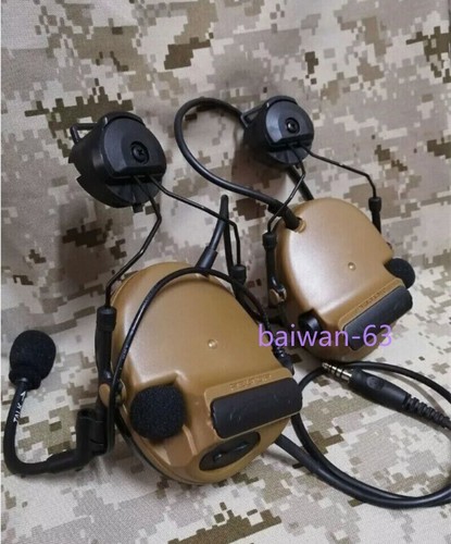 TCA Comtac-III C3 Tactical Headset Helmet Ver. Noise Reduction Headphone - Picture 13 of 15