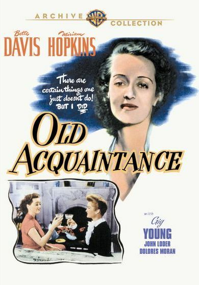 Old Acquaintance  (1943)  Bette Davis Warner Archive