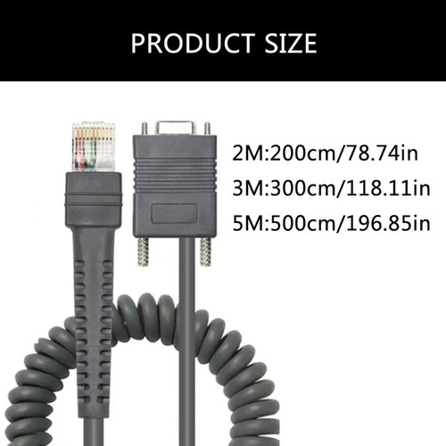 RJ45 RS232 LS2208 Fast Data Transfer Cable For Symbol Barcode Scanners LS2208 - Picture 8 of 11
