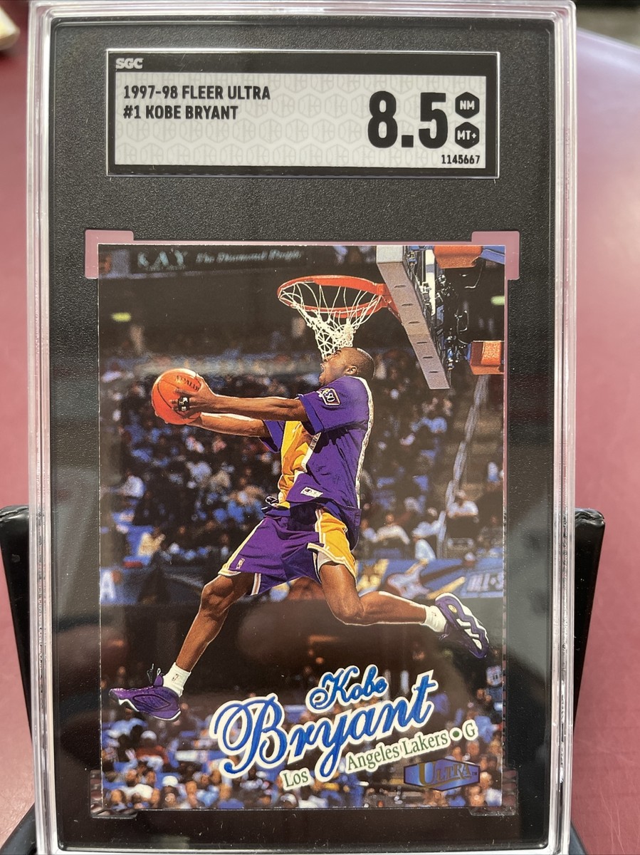 1997-98 Fleer Ultra Kobe Bryant 2nd Year Slam Dunk Champ #1 SGC