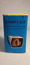 Vintage Interviewer II Illuminating Slide Viewer Original Box