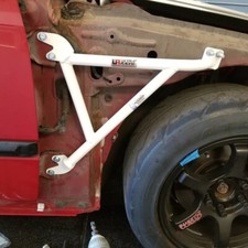 1 Pair Lr For 92-98 Honda Cr-x Del Sol Mk3 1.6 2wd Targa Top Fender Brace Bar