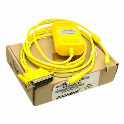 USB-SC09 programming Cable for MELSEC FX & A PLC OC Isolation ROHS Yellow