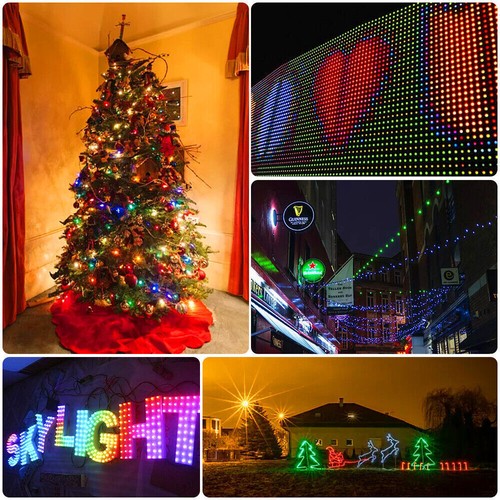 50X 12mm LED Module WS2811 Full Color Digital Pixel Addressable IP68 Waterproof - Picture 9 of 10