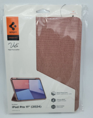 Spigen Urban Fit Hülle für iPad Pro 11 Zoll M4 (2024) 5. Gen - Roségold