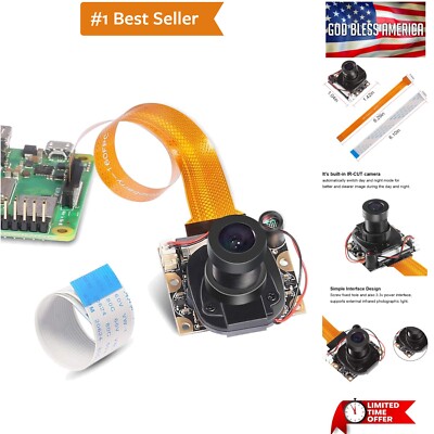 for Raspberry Pi 3 Model B+ Camera Module Automatic IR-Cut Switching Day/Nigh...