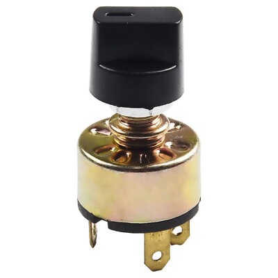 Interruttore Rotante Universale 3 Posizioni OFF/ON/ON, 12V/24V Per Fari E Ventole Auto - Foto 3