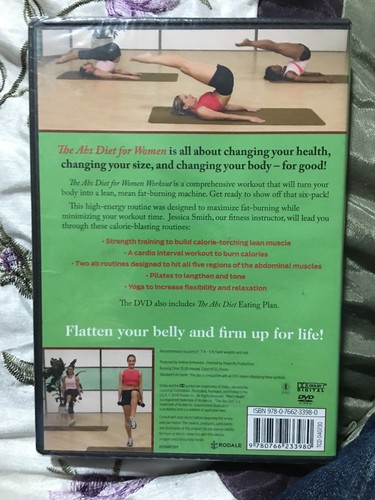 The Abs Diet for Women Workout DVD New - Fast Same Day Shipping! - Picture 2 of 2