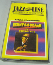 Benny Goodman Jazz Line Cassette Tape 24 Original Hits Doppelkassette 42-762