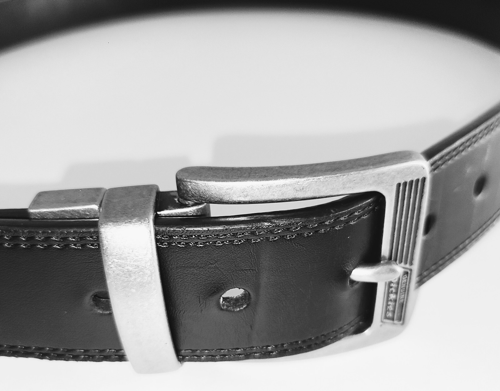 Dickies Mens Size 40 Black Brown Reversible Leather Belt eBay