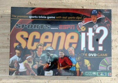 Scene It? Sports Powered by ESPN~The DVD Game~ New!