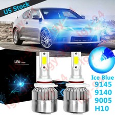 Ice Blue 9005 Hb3 Led Headlight Bulb High Beam 8000k C6 For Scion Tc 2005-2013