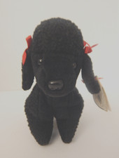 Ty  Beanie Babies  'GiGi' Black Poodle  1998  w/Hang Tag