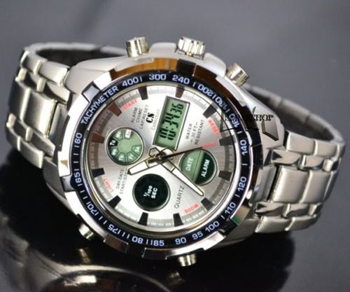 OROLOGIO CS COLLECTION UOMO POLSO CRONOGRAFO NAUTICA-MARE ACCIAIO SILVER  mshop | eBay