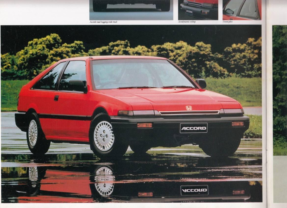1986 HONDA ACCORD SALOON & HATCHBACK Australian Prestige 24 Page