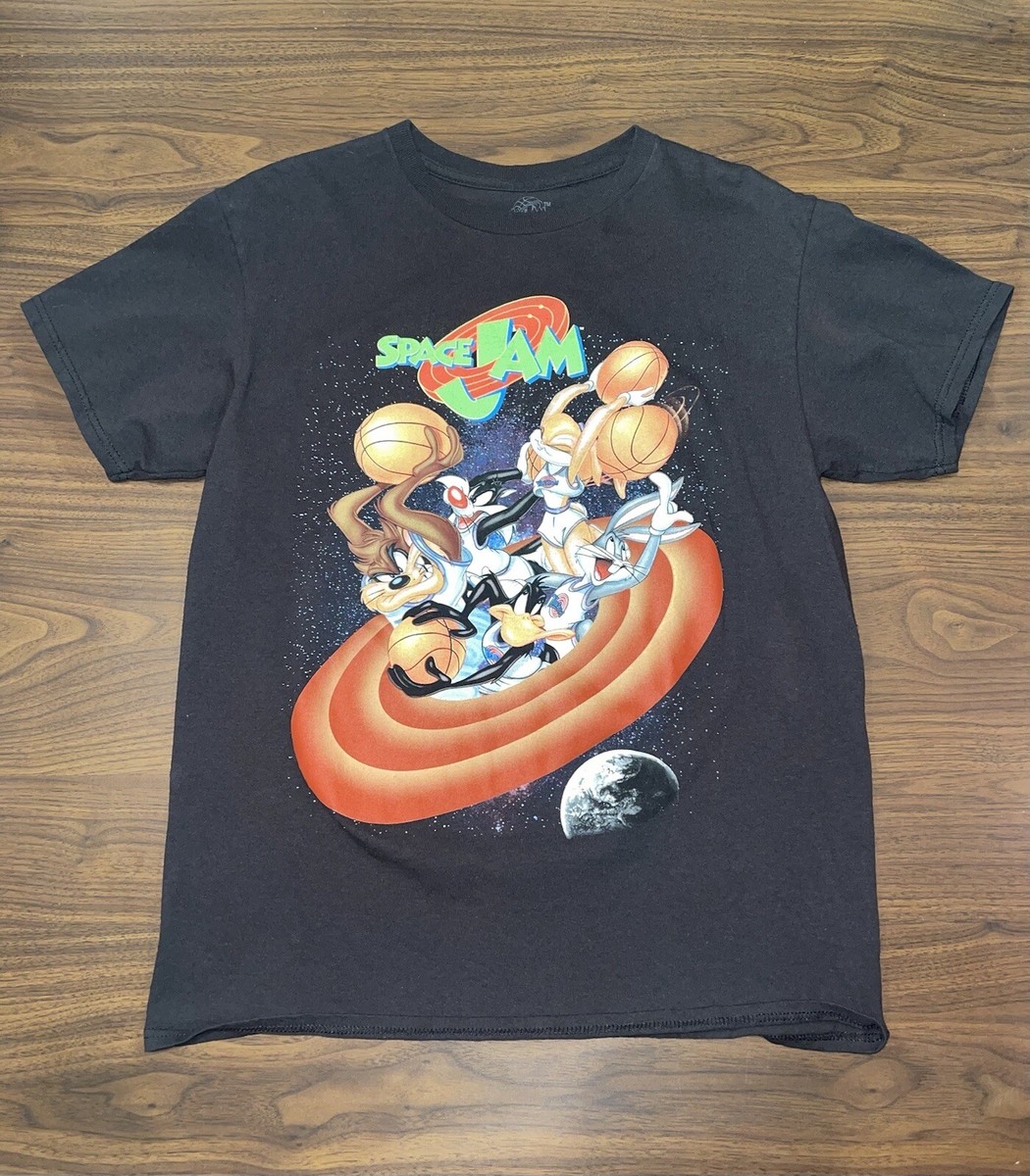 Space Jam Graphic T Shirt Men's Medium RN 71868 | eBay