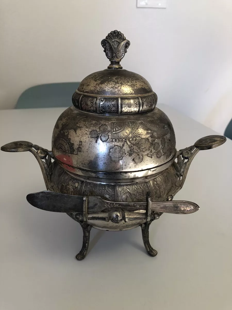 Antique butter dish deals