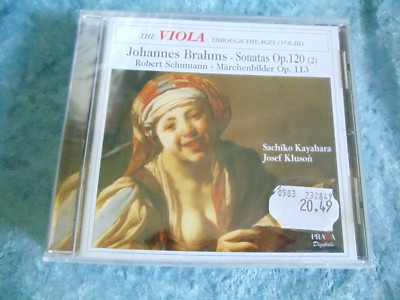 viola - brahms op 120 schumann 113 viola + piano.neu. ovp. 