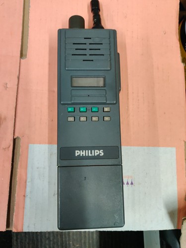 Vintage Philips PR710 HSA Przenośne radio 710 Walkie Talkie Film Rekwizyt policyjny - Zdjęcie 1 z 6