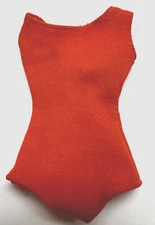 Vintage Barbie Doll  IN THE SWIM PAK ORANGE Helenca Swimsuit Fashion Pak 1960s