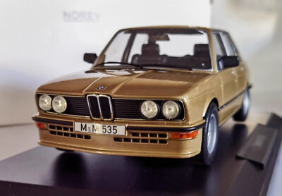 NOREV 1/18 Scale M5 535i Gold Diecast Car Model Doors cannot be