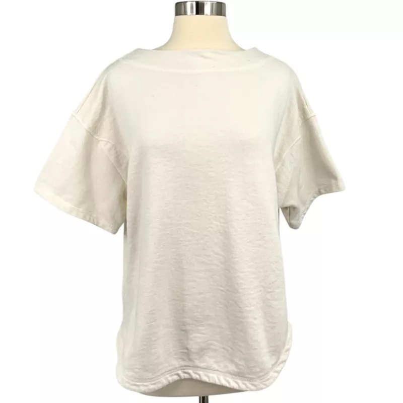 free-people-movement short sleeve pockets lounge casual sweatshirt