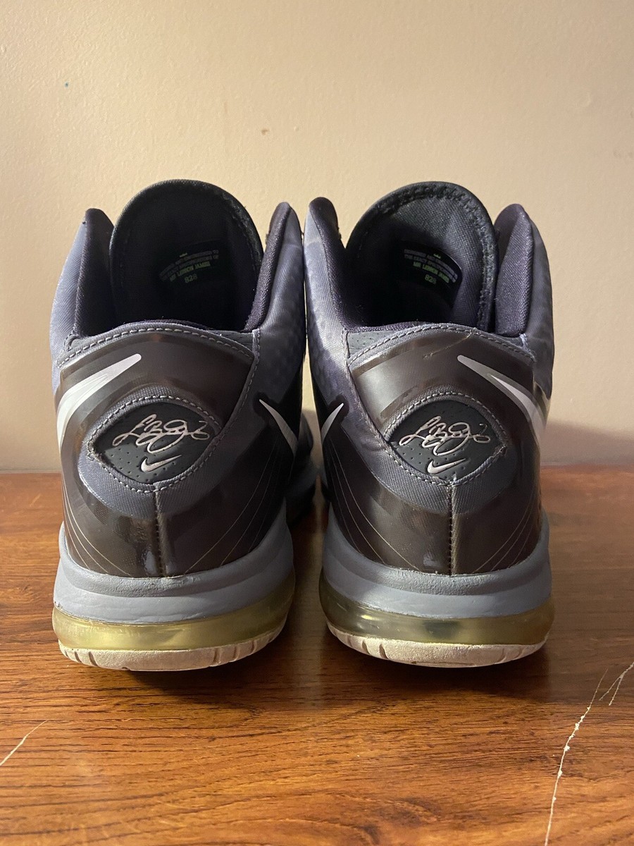 Nike Lebron 8 V/2, Cool Grey / White / Dark Grey, 429676-002  display picture 3