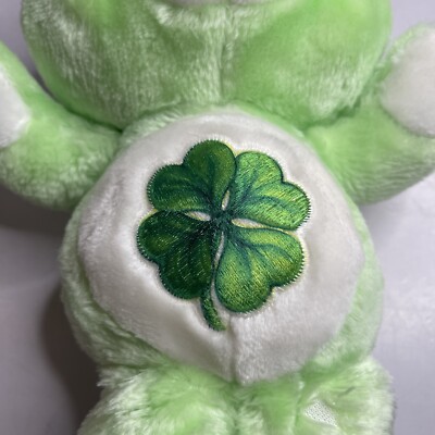 Vintage Care Bear Winking Irish Plush 1983 Green Shamrock - 12” | eBay