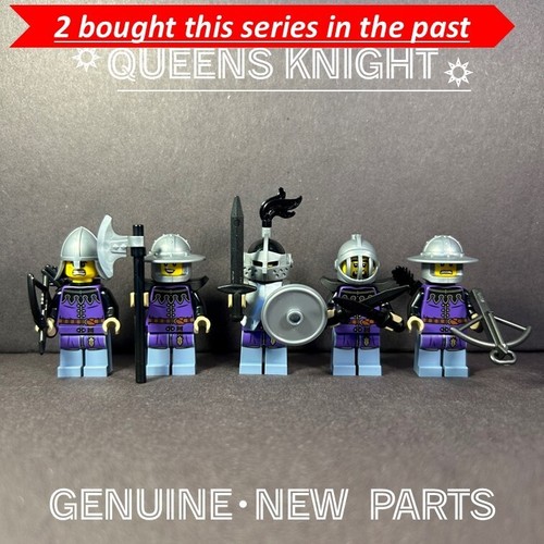【NEU】LEGO QUEEN’s Knights’ Castle 5 Minifiguren